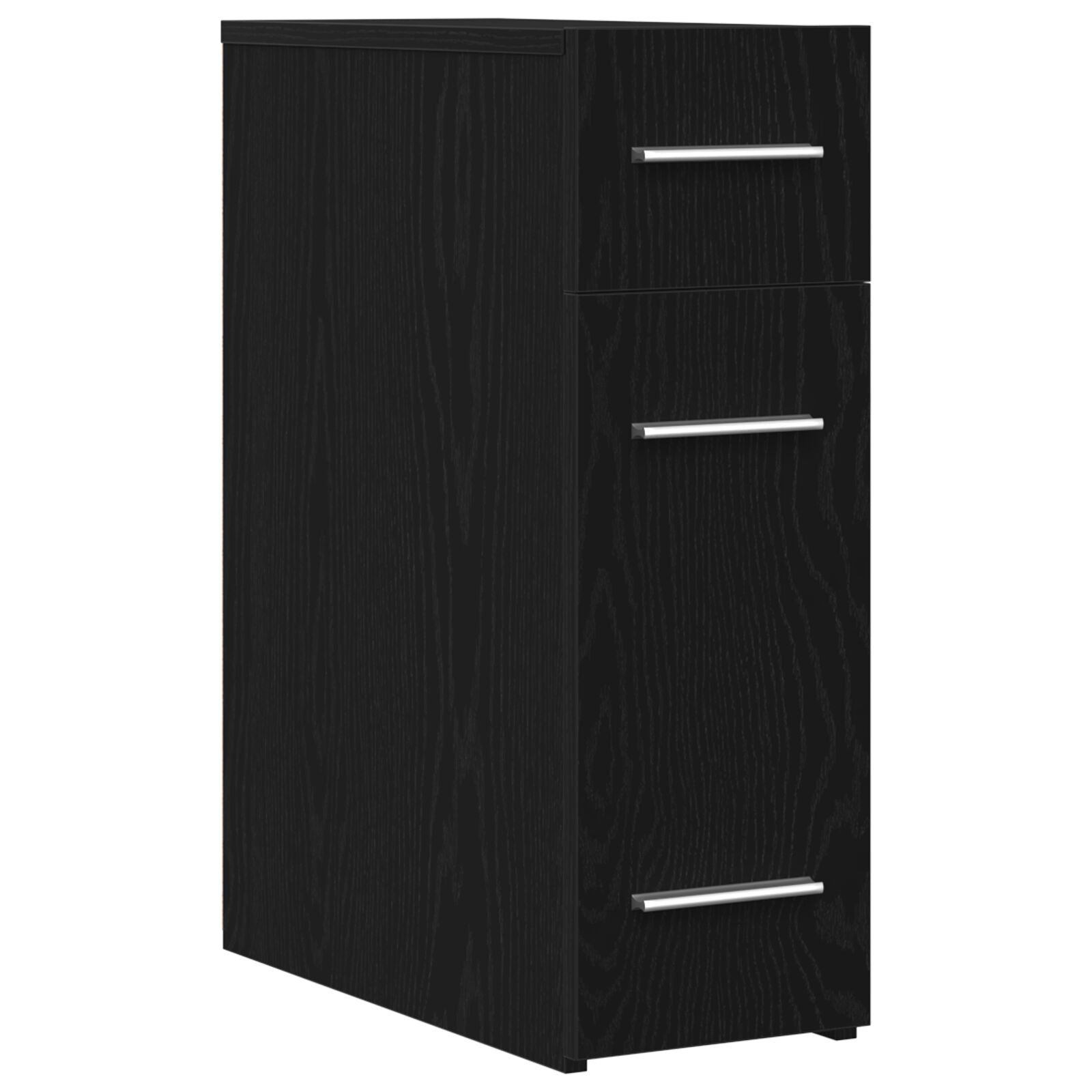 Apotekerskap Svart eik 20 x 45.5 x 60 cm Konstruert tre