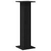 Planteholder 2 pcs Svart Eik 30 x 30 x 95 cm Konstruert tre