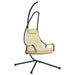 Hengende eggeformet stol Beige 94 x 107 x 196,5 cm Stål