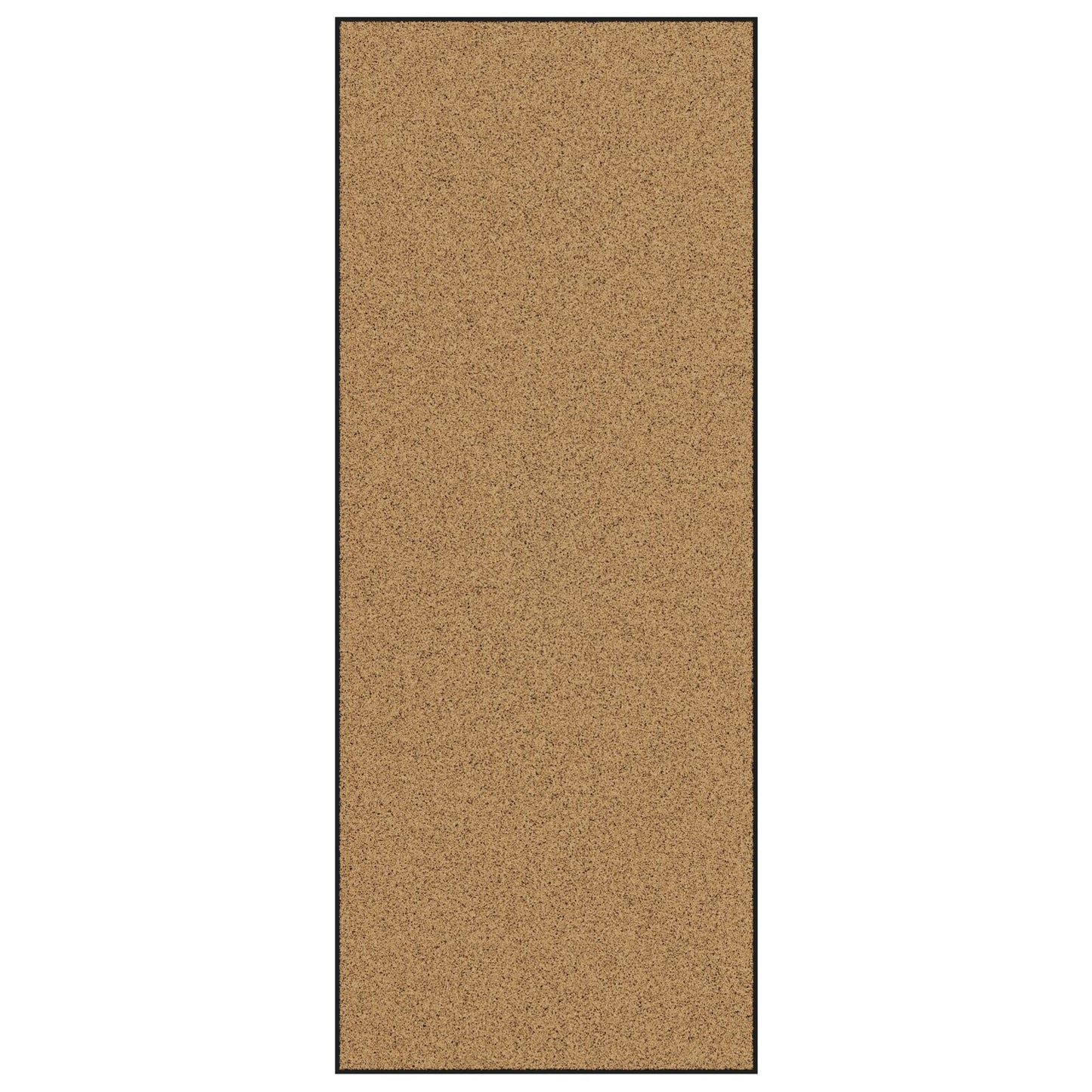Dørmatte Annet Krem og svart 120 x 300 cm Polyamid og PVC