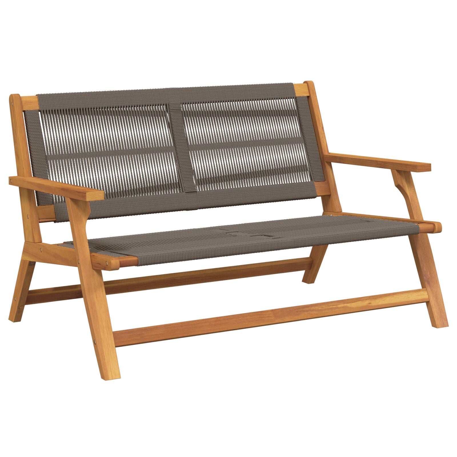Hagemøbler Grå 78 x 122 x 73cm Massivt akasietre