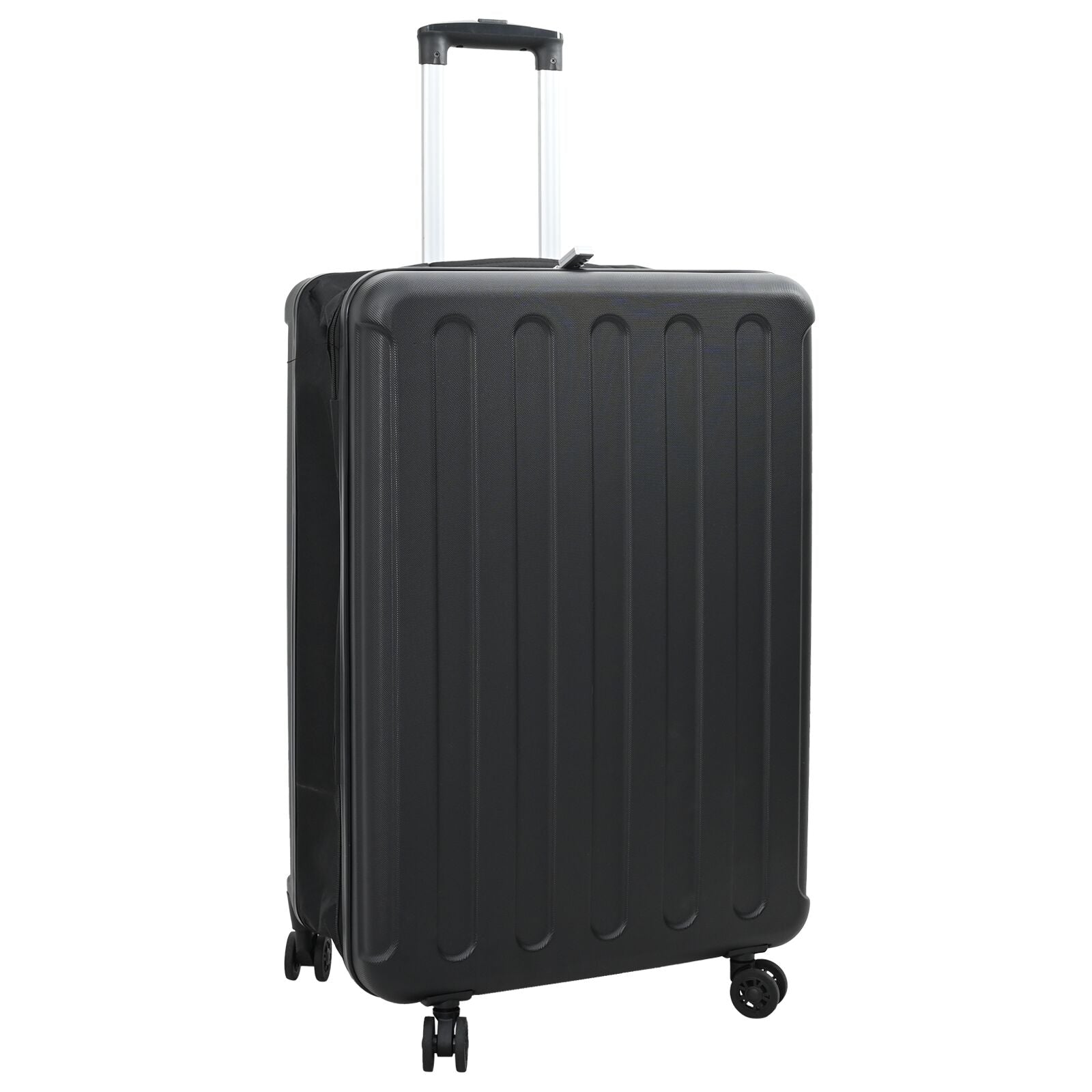 Koffert med lås Svart 50 x 30 x 76 cm ABS-plast