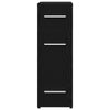 Apotekerskap Svart eik 20 x 45.5 x 60 cm Konstruert tre