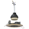 Spotlights med søkelys 24 pcs Messing 9 x 9 cm Metall