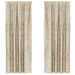 Fløyel Gardiner med gardiner 2 pcs Krem 245 x 140 cm Fløyel