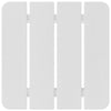 Adirondack Sidebord Hvit 38 x 38 x 46 cm HDPE