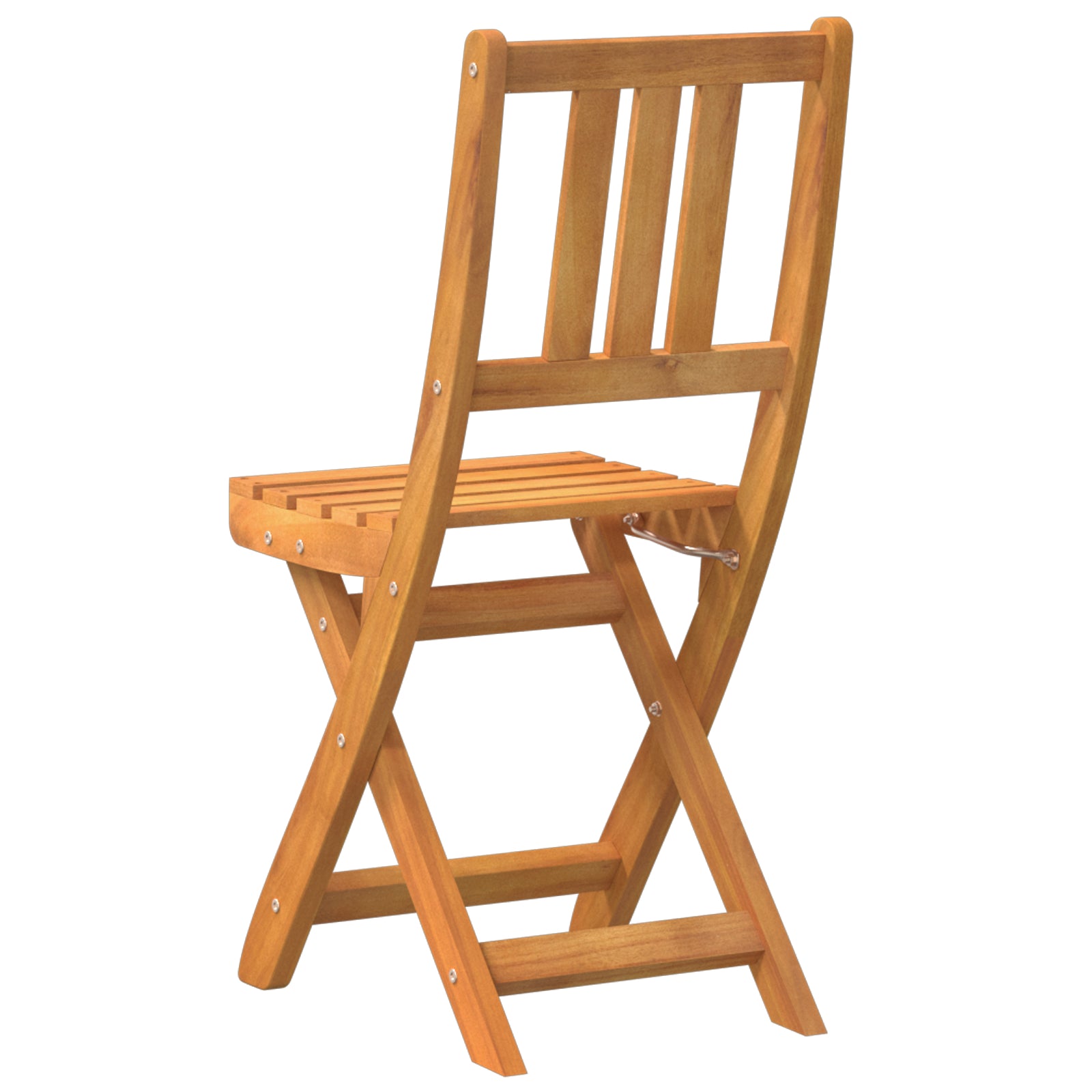 Hage Stol 4 pcs Brun 36 x 46 x 86cm Massivt akasietre