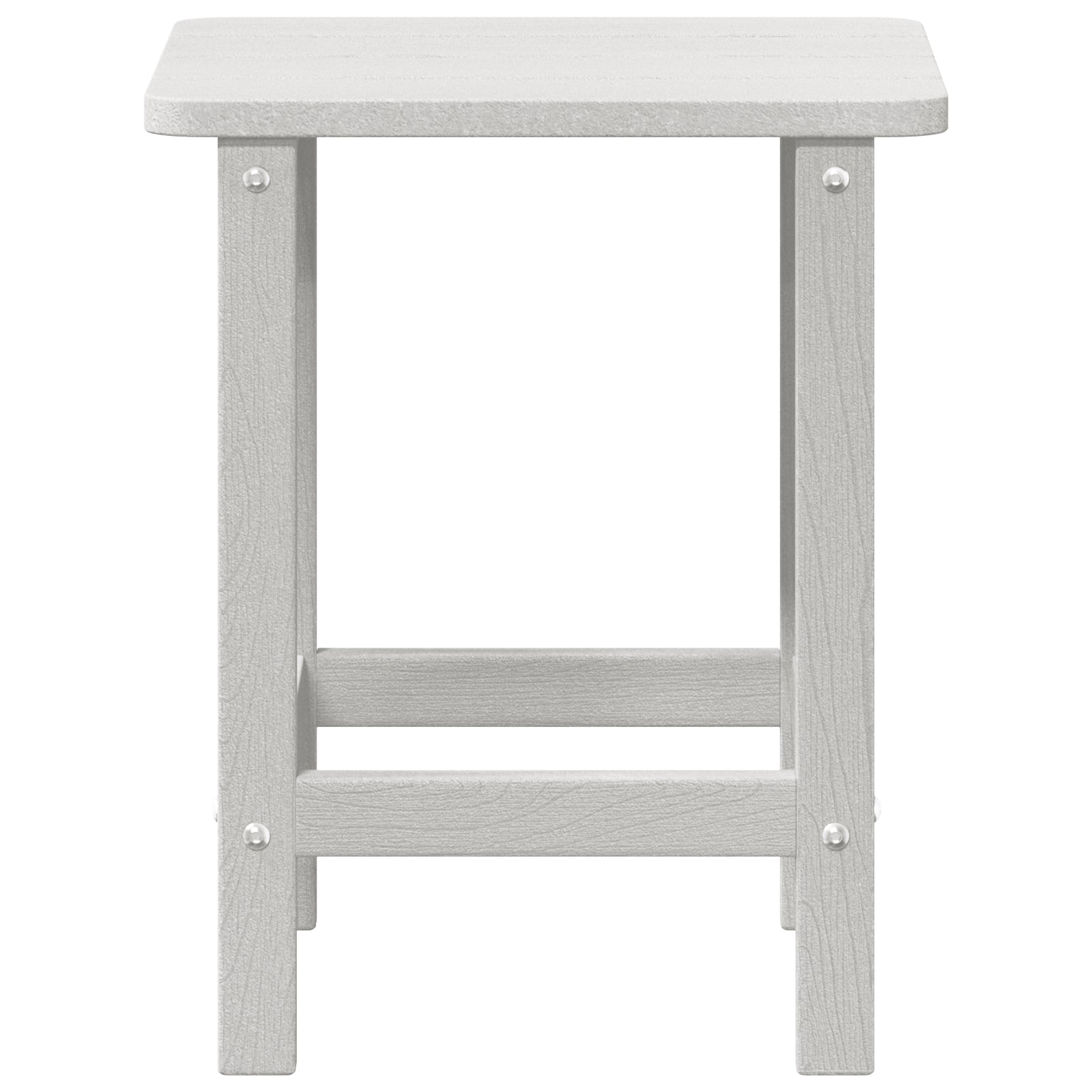 Adirondack Sidebord Hvit 38 x 38 x 46 cm HDPE