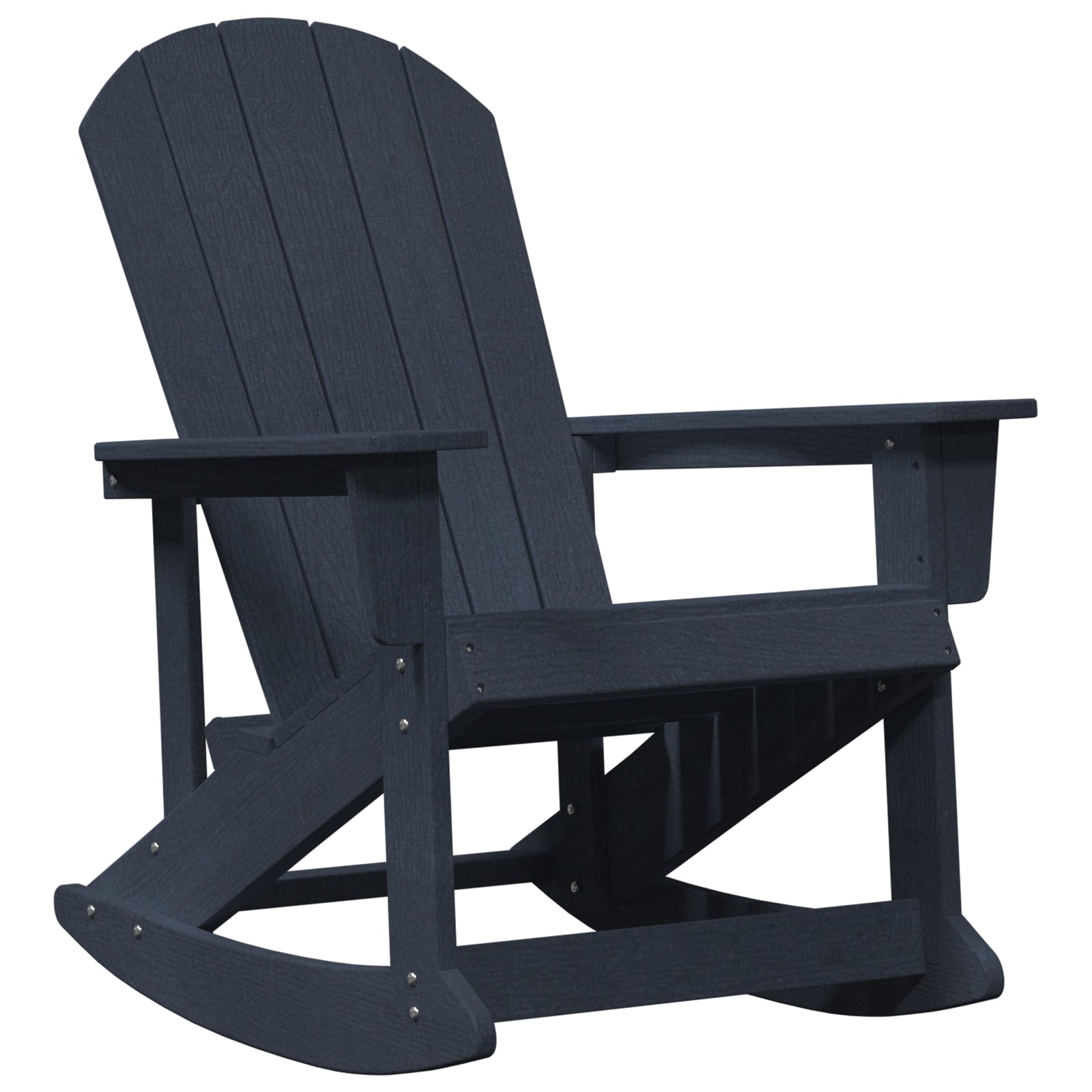 Adirondack gyngestol Havblå 73.5 x 92 x 90cm Plast