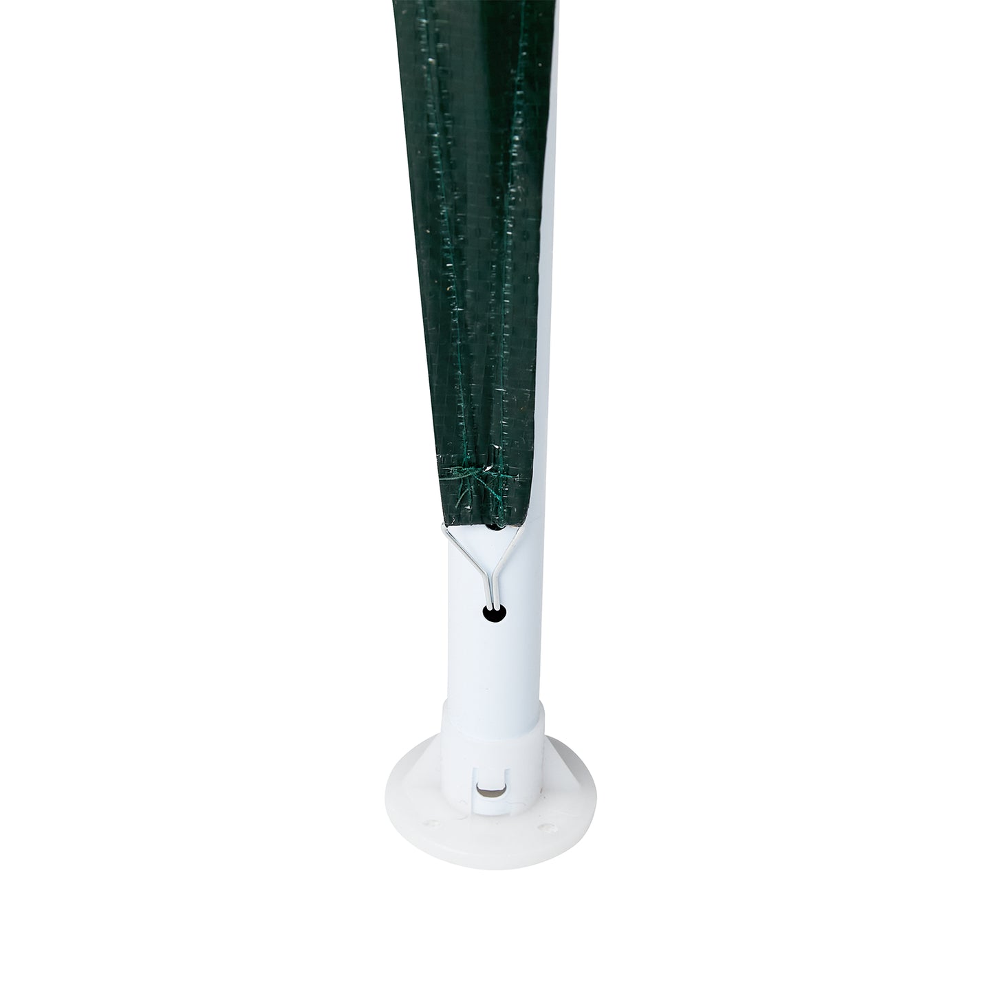 Partytelt grønn 800 x 400 x 266 cm Polyetylen og Stål