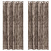 Fløyel Gardiner 2 pcs Cappuccino 245 x 140 cm Fløyel