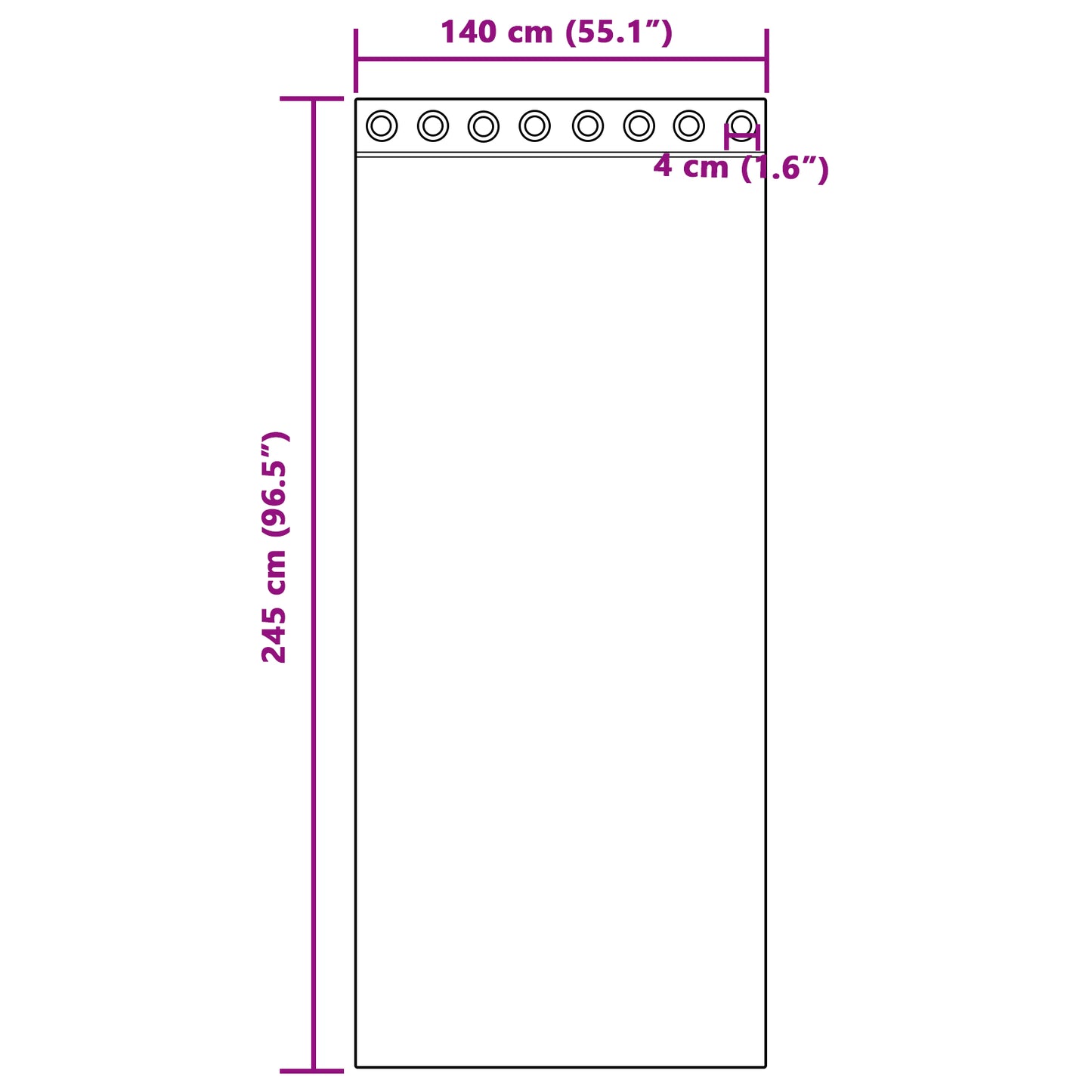 Fløyel Gardiner 2 pcs Cappuccino 245 x 140 cm Fløyel