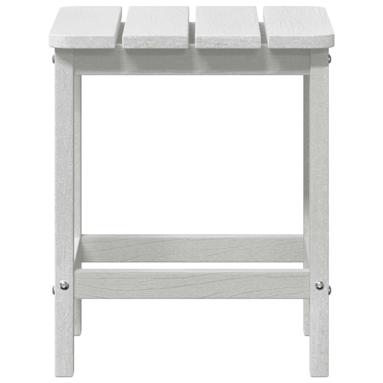 Adirondack Sidebord Hvit 38 x 38 x 46 cm HDPE