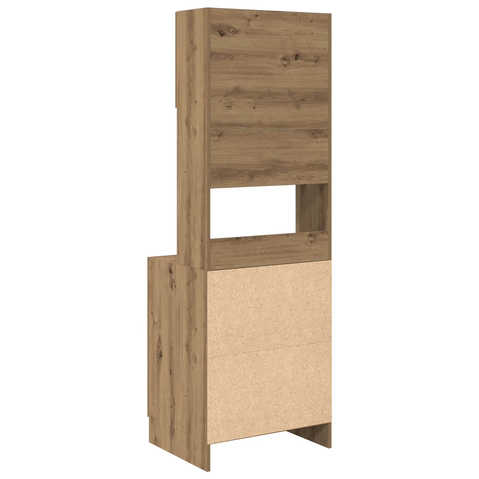 Kjøkkenskap med dør artisan eik 60 x 50 x 180 cm Konstruert tre