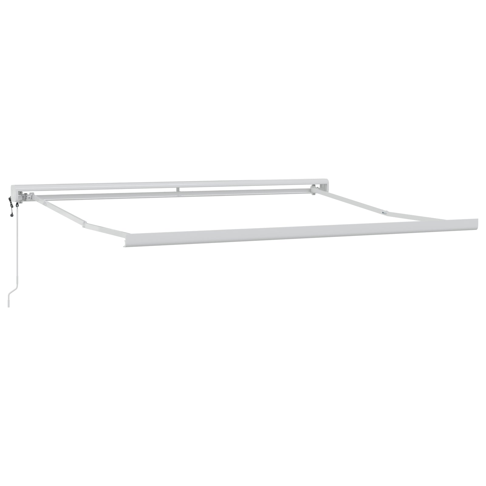 Innvendbar Markise Flerfarget 350 x 250 cm Stoff, Metall