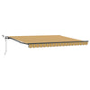 Innvendbar Markise med Flerfarget 400 × 300 cm stoff