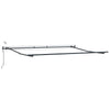 Innvendbar Markise med Flerfarget 400 × 300 cm stoff