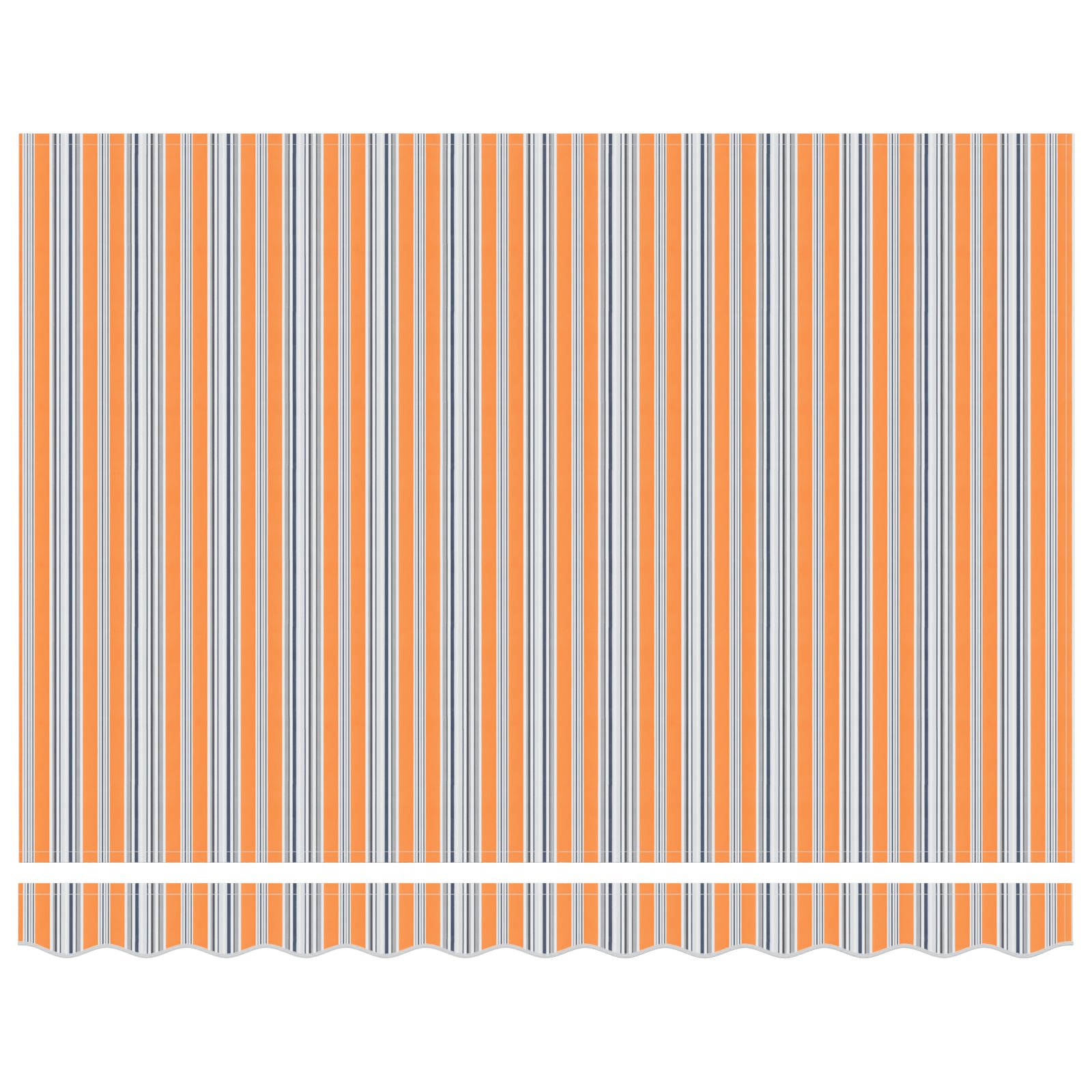 Innvendbar Markise 350 x 250 cm Flerfarget
