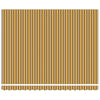 Innvendbar Markise med Flerfarget 400 × 300 cm stoff