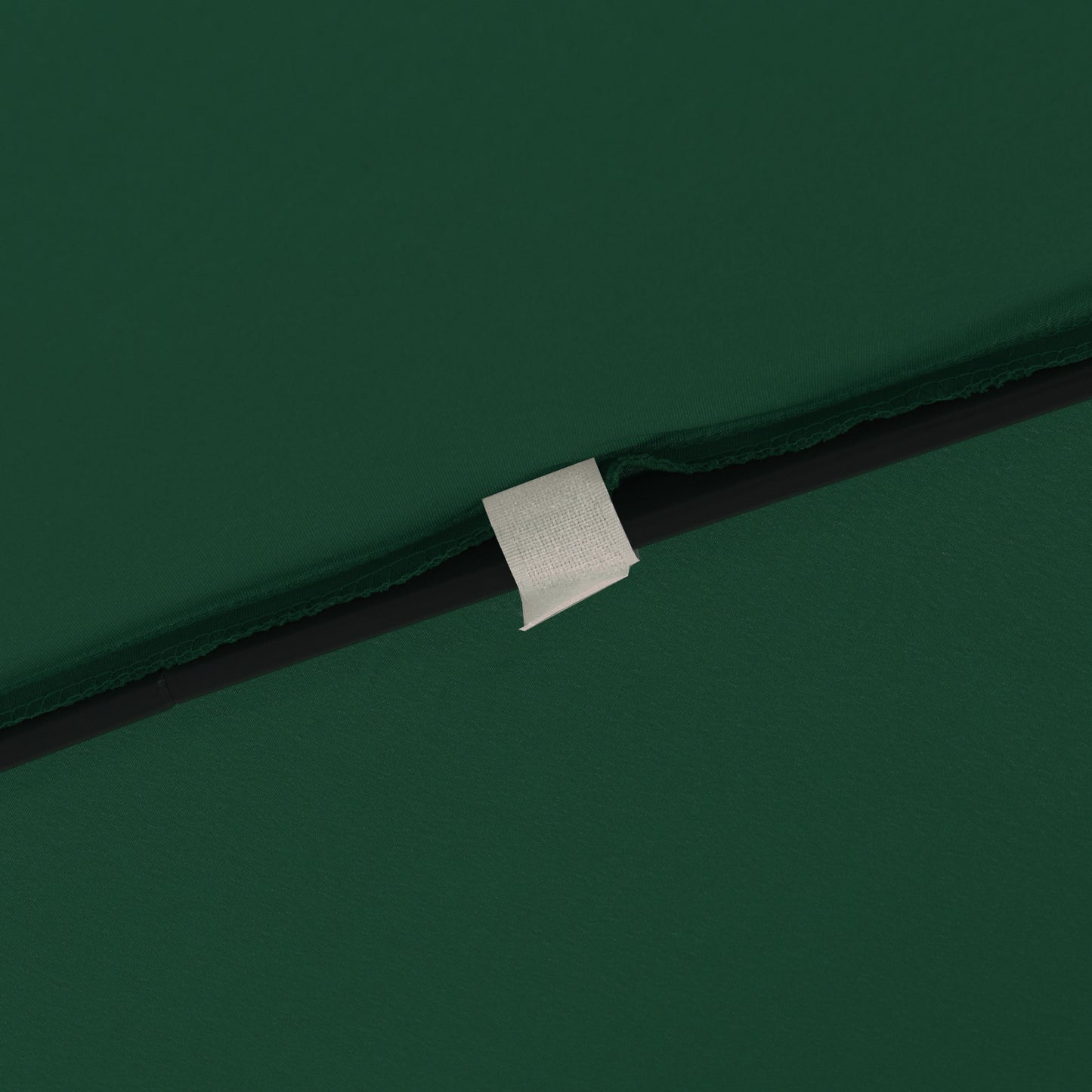 Hageparasol grønn 295 x 295 x 245 cm Polyester og stål