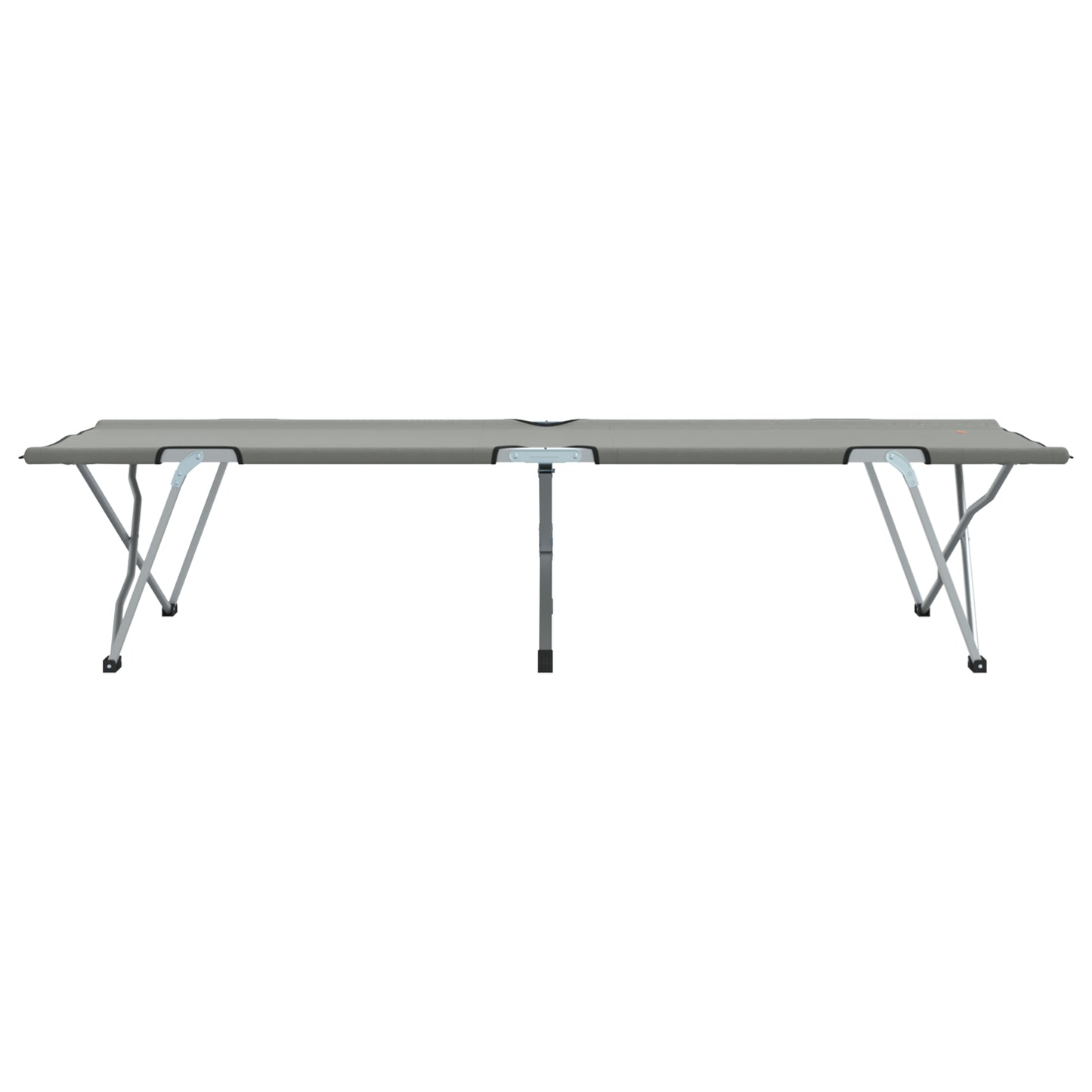 Sammenleggbar camping seng Grå 194 x 62,5 x 42,5 cm