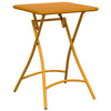 Bistrosett 3 pcs Sennepsgul Stål