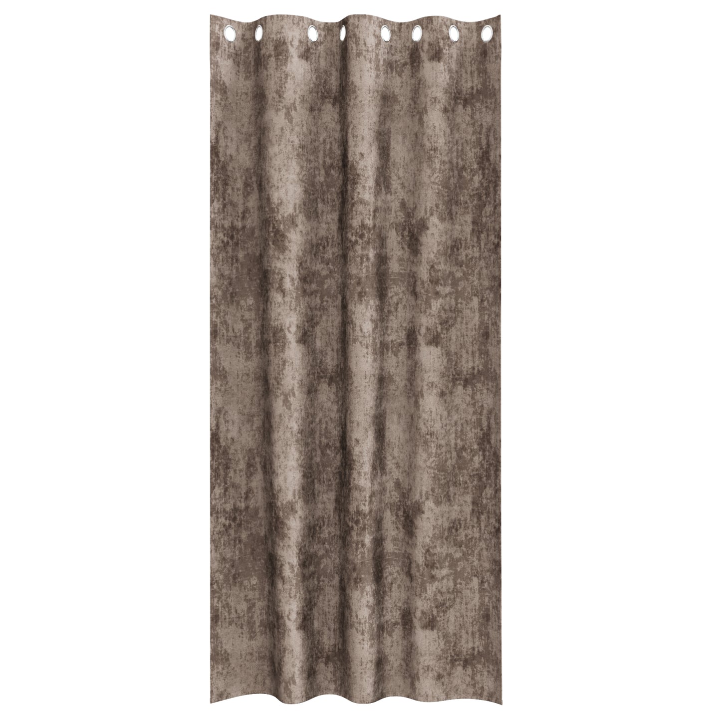 Fløyel Gardiner 2 pcs Cappuccino 245 x 140 cm Fløyel