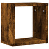 Vegghyller 2 pcs Brun 26 x 15 x 26 cm Konstruert tre