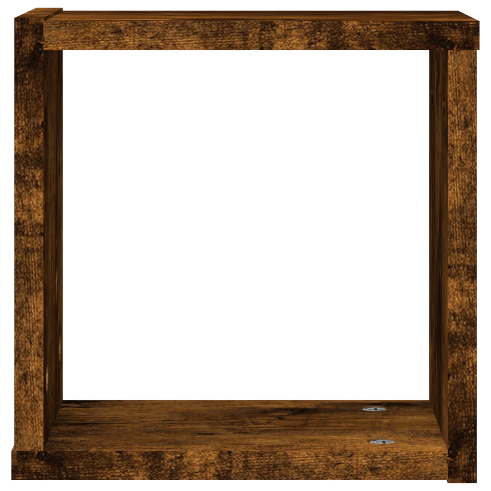 Vegghyller 2 pcs Brun 26 x 15 x 26 cm Konstruert tre