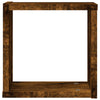 Vegghyller 2 pcs Brun 26 x 15 x 26 cm Konstruert tre