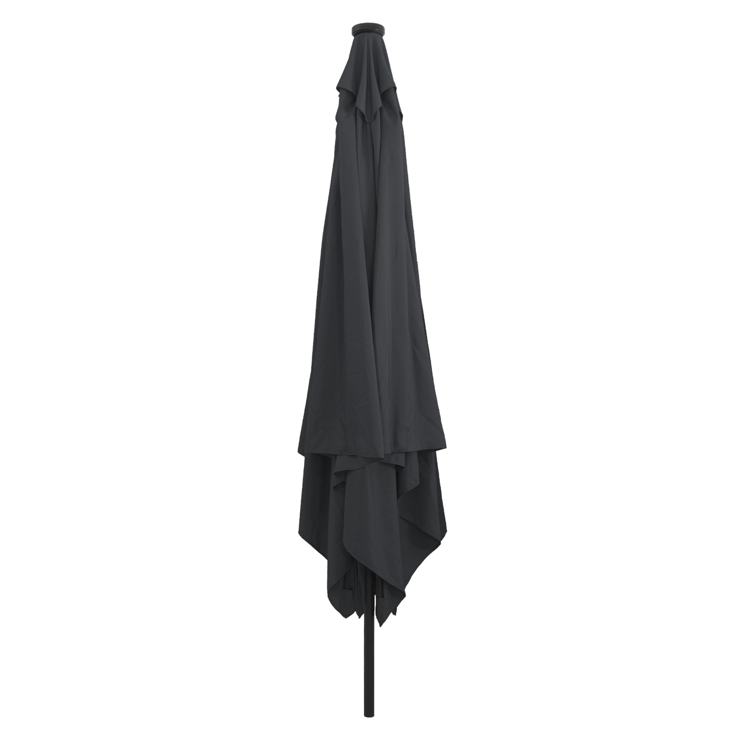 Hageparasol Antrasitt 295 x 295 x 245 cm Polyester og stål
