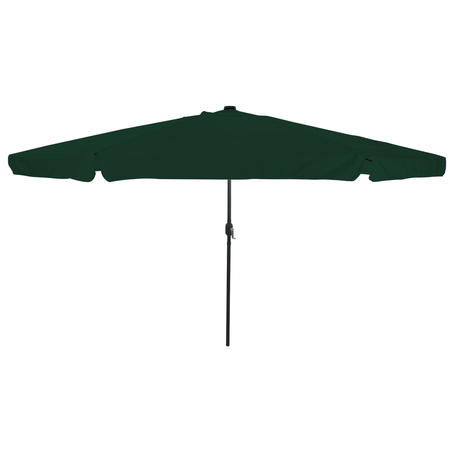 Hageparasol grønn 395 x 395 x 245 cm Polyester