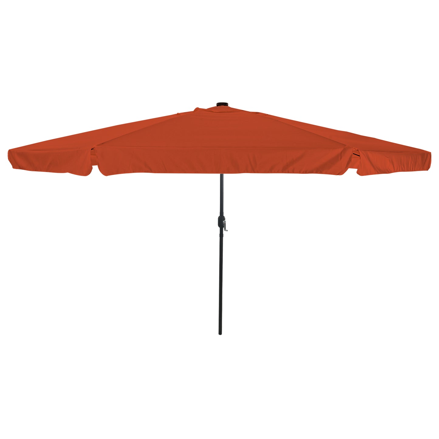 Hageparasol Terrakotta 395 x 395 x 245 cm Polyester