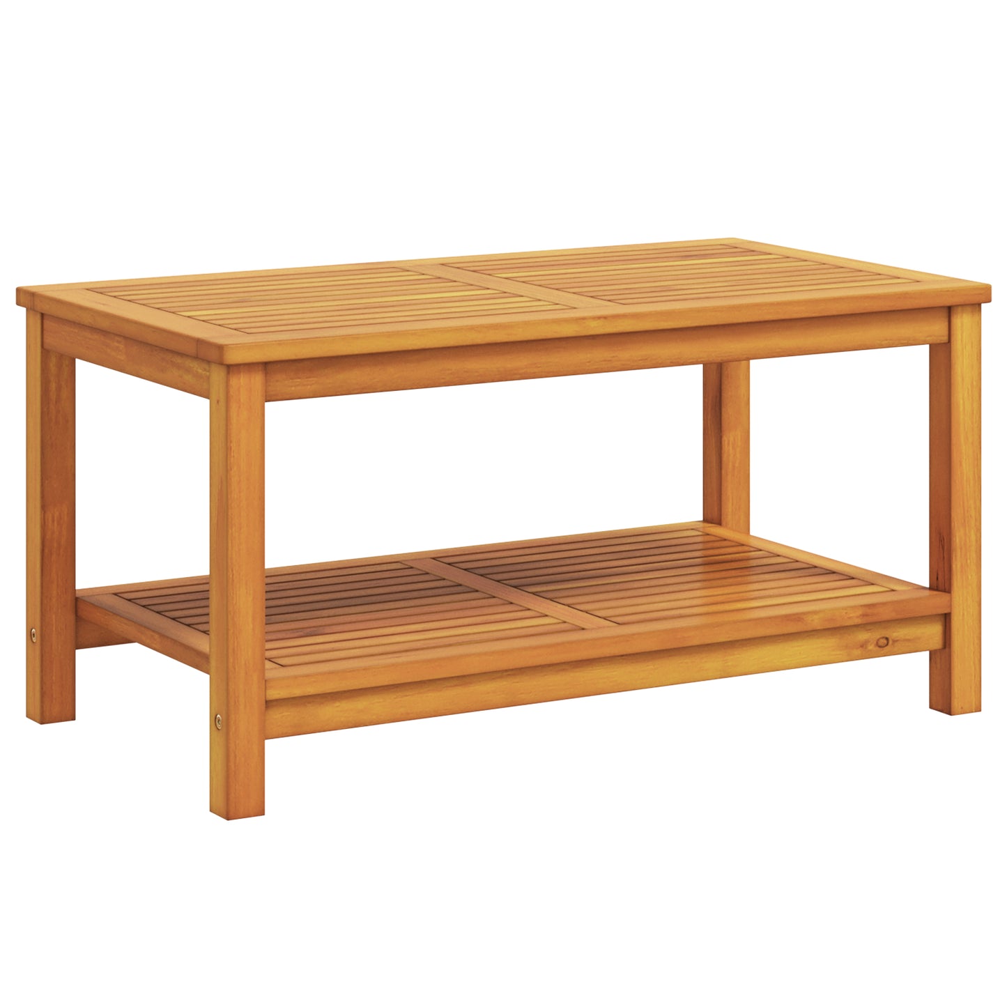 Sidetabell Olje naturlig 90 x 50 x 45 cm Solid akasietre