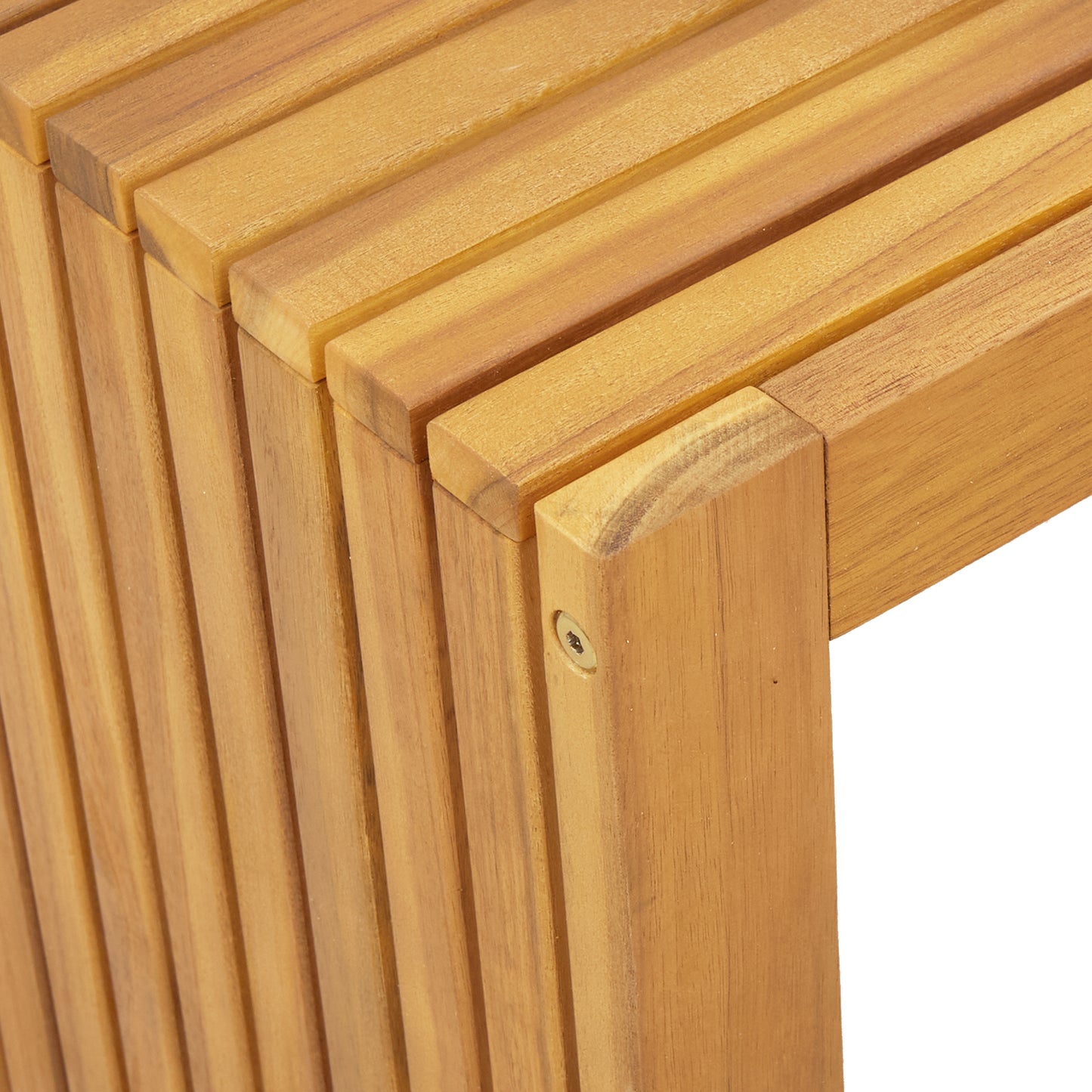 Sidetabell Olje naturlig 70 x 35 x 35 cm Solid akasietre