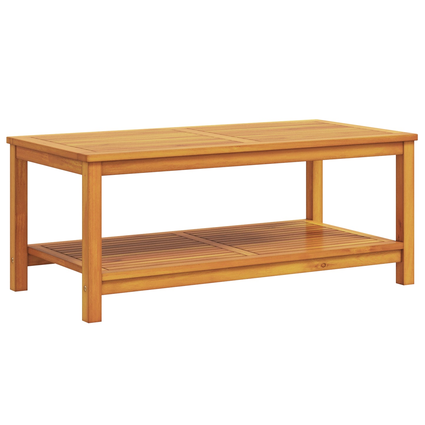 Sidetabell Olje naturlig 110 x 55 x 45 cm Solid akasietre