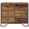Kommode med skuff Gamle tre 91 x 35.5 x 74.5 cm Konstruert tre