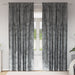 Fløyel Gardiner med gardiner 2 pcs Grå 260 x 140 cm Fløyel