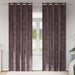 Fløyel Gardiner med gardiner 2 pcs Brun 260 x 140 cm Fløyel