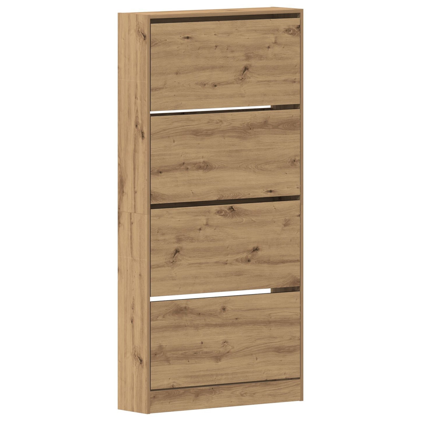 Sko Skap 80 x 21 x 163,5 cm Konstruert tre Artisan Eik