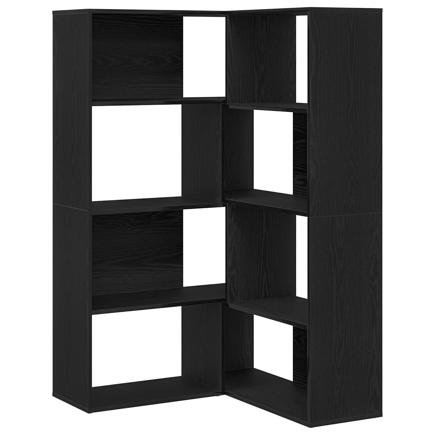 Garderobeskap 6 nivåer 85 x 85 x 140 cm Konstruert tre