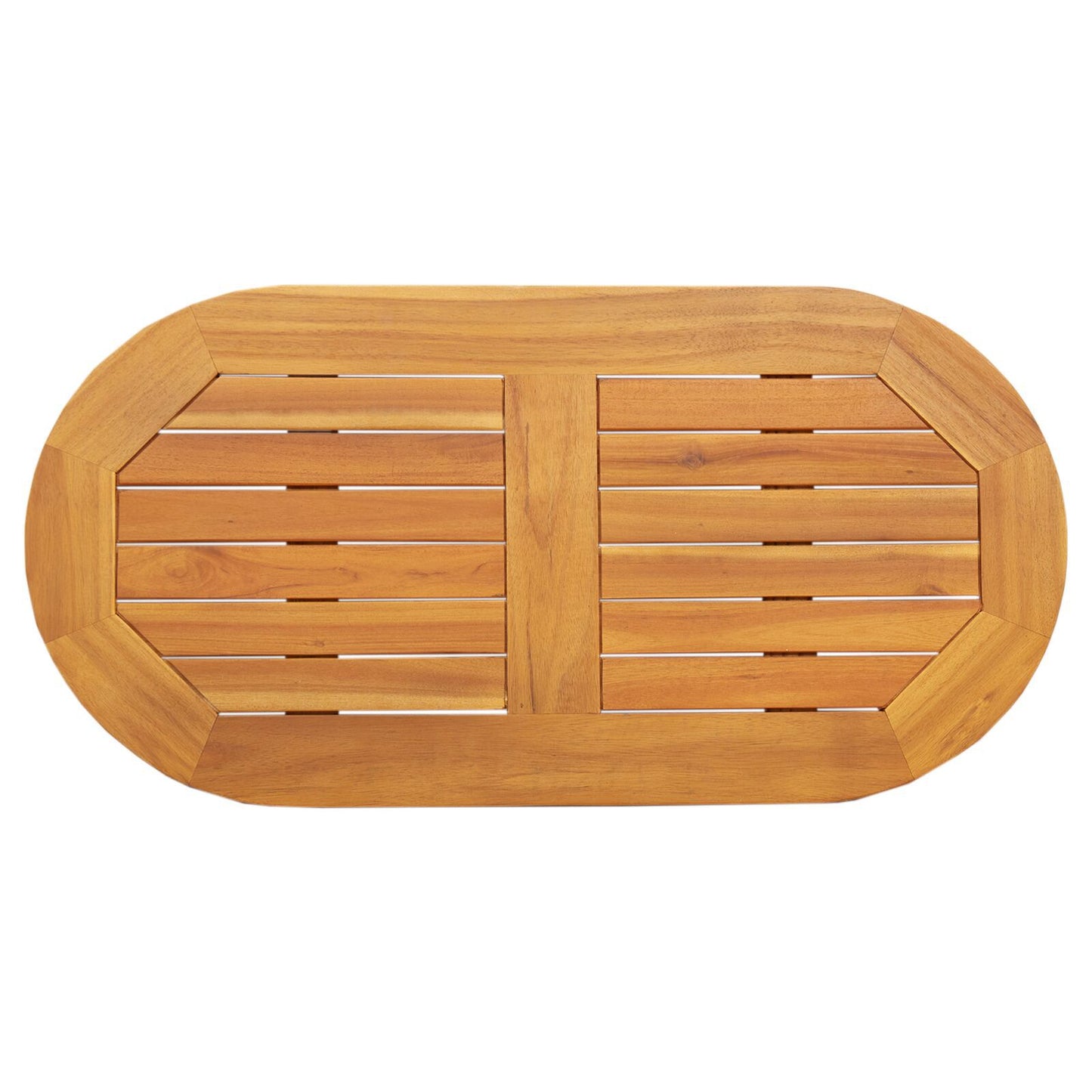 Bordplate Olje naturlig 80 x 40 x 2 cm Solid akasietre
