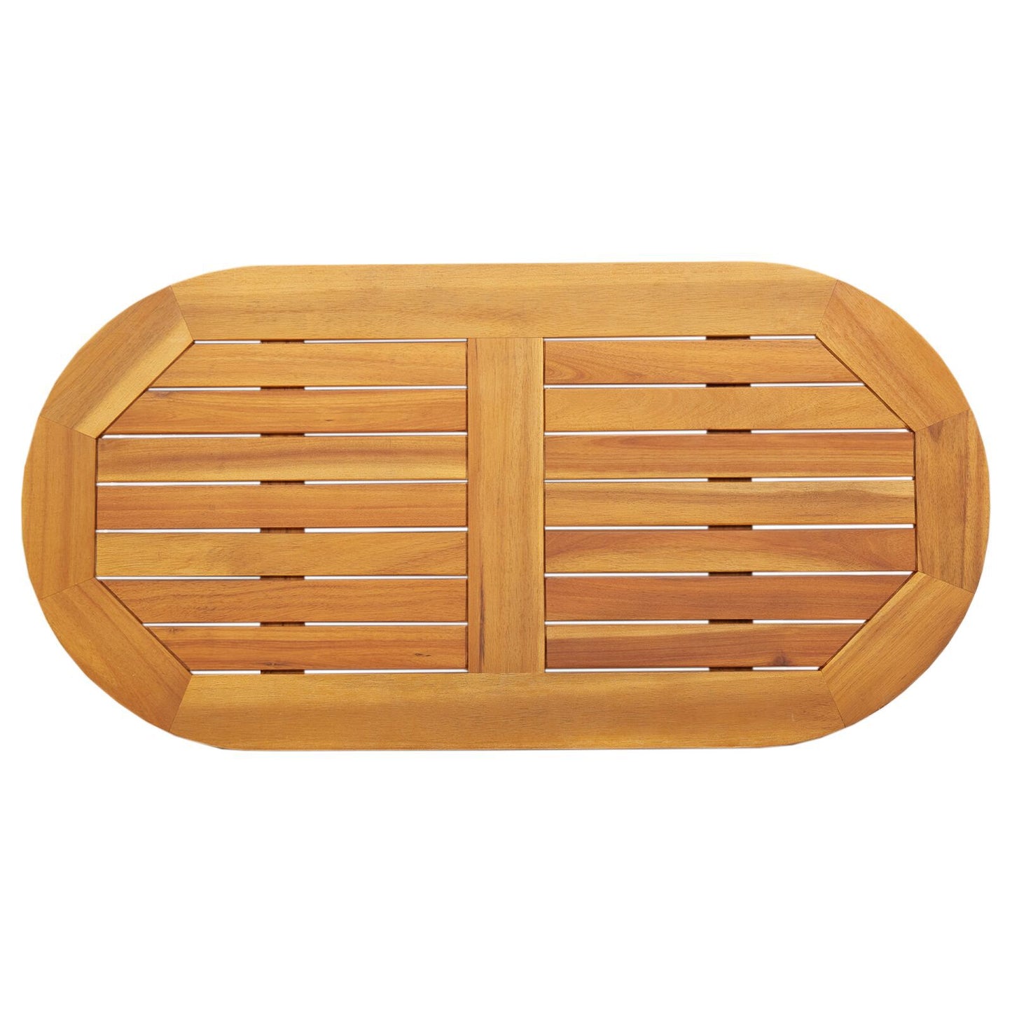 Bordplate Olje naturlig 90 x 45 x 2 cm Solid akasietre