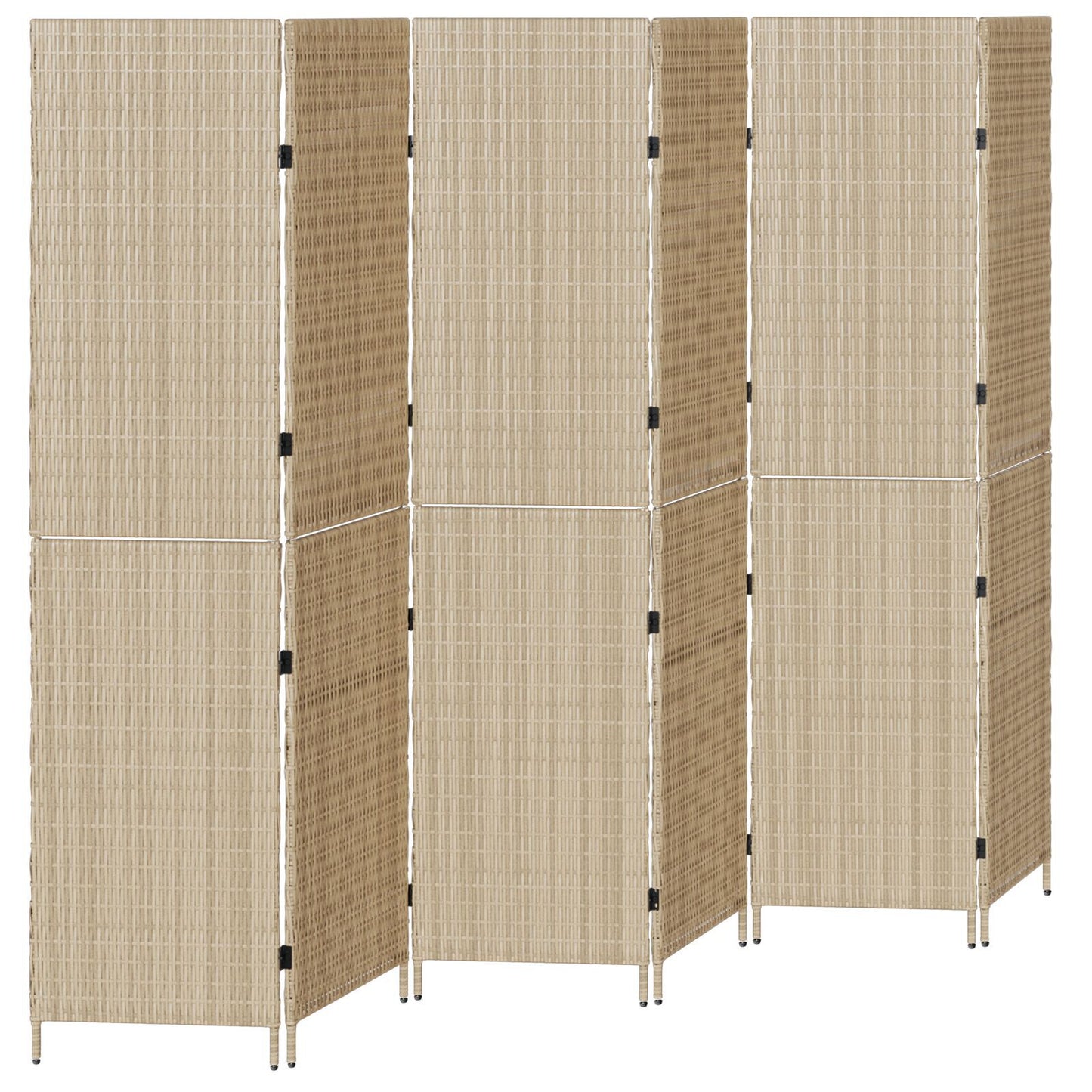 Romdeler Beige 292 x 180 cm polyrotting