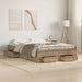 Sengestamme med skuff Artisan Eik 120 x 190 cm Konstruert tre