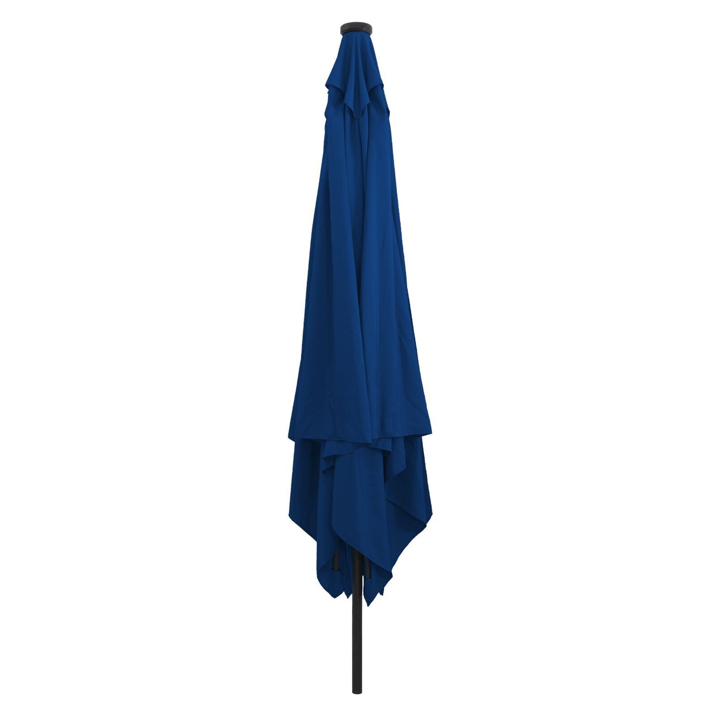 Hageparasol 295 x 295 x 245 cm Polyester og stål Azurblå