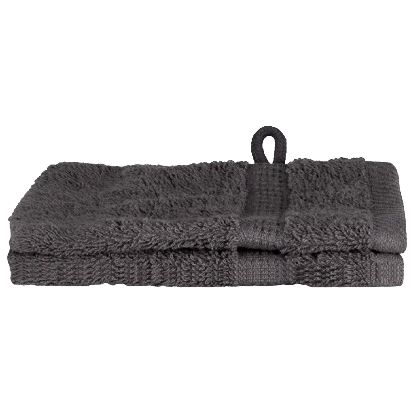 Gjesthåndkle SOLUND 2 pcs Antrasitt 15 x 21 cm 550 gsm