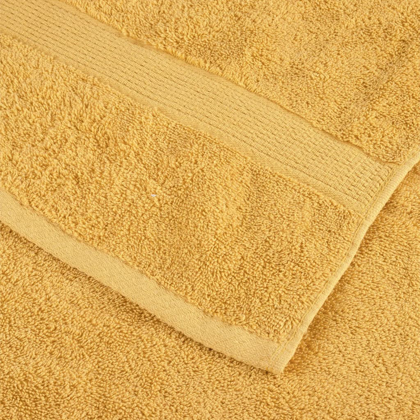 Gjesthåndkle SOLUND 2 pcs Gull 15 x 21 cm 550 gsm