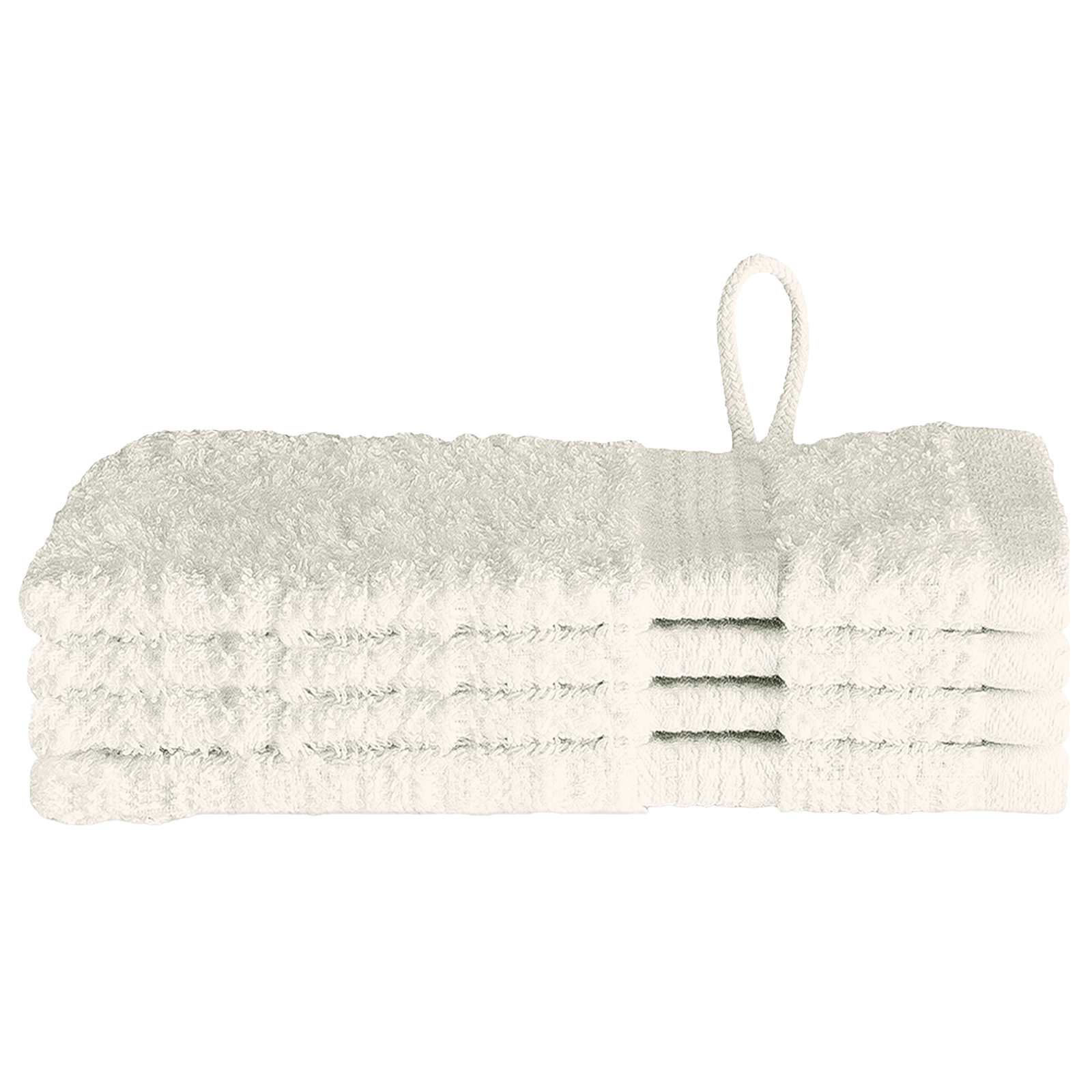Vaskekluter 4 pcs Krem Bomull