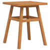 Hage Bistro Sett 3 pcs Brun heltre akasie